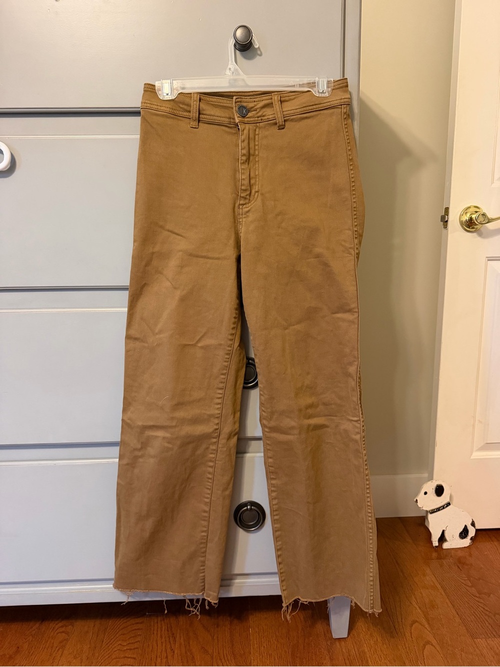 Kut from the Kloth womens wide-Leg Jean in Light Brown